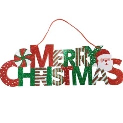 Suspension pancarte merry xmas 5
