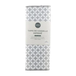 Tapis de vaisselle imprime