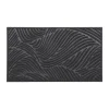 Tapis vague 43,5x75cm noir