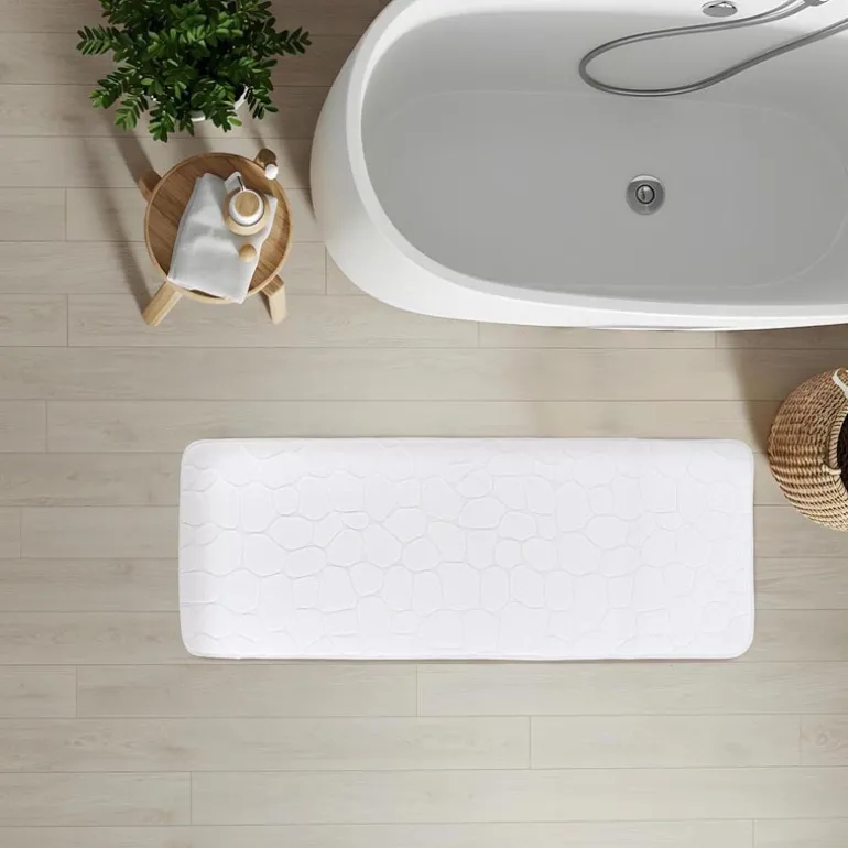 Tapis 45x120cm blanc