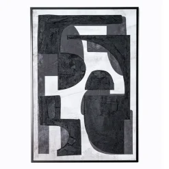 Toile encadree graphique