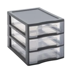 Tour a4 mm 3 tiroirs gris