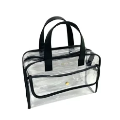 Trousse de toilette transparente