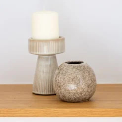 Vase boule porcelaine