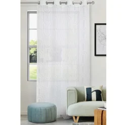 Voile tufte arche blanc 140x240c