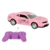 Voiture rc fille 27mgz 1/18 rose